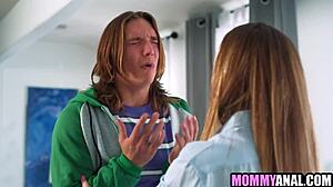 Stepmom Gets Double Penetrated By Stepson And His Bully