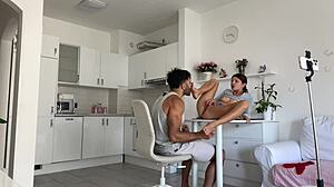 behind the scenes hardcore fuck with straight addict