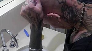 Watch me, Vilja, take control of my transformation, shaving my hed and pusy smooth to be a perfect hairless fucktoy