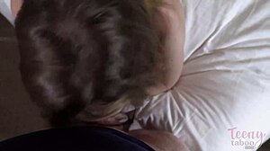 Babysitter Claire Roos GETS FUCKED by Mr. Brogan and CUMS inside her cunt