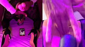 My wife likes to act like a naughty dog for the neighbors