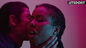 Naughty maid Kira Noir gets perfect treatment for juicy pussy from big dick homeowner