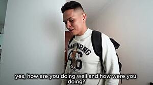 my brother-in-law comes home seduces me and leaves my ass full of cum - la rola