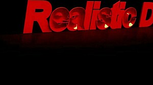 Torso Ass Teased with Silicone Toy