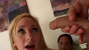 did you see cum dripping from hillary scotts mouth after that anal threesome?