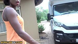 African Girlfriend Shares Intense POV Experience