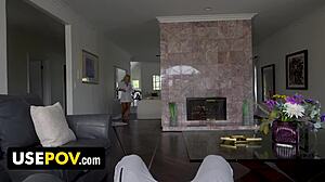 every time stepson rings bell his freeuse stepmom comes and follows his wishes