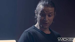 brunette babe jane wilde pounded in doggystyle and missionary with deepthroat 😏