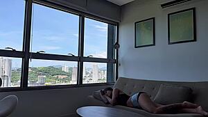 i couldn't resist fucking her without condom