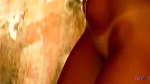 Blonde and Brunette Lesbians Lick Tight Assholes Before Anal Toys