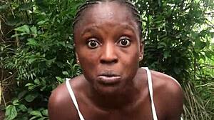 Crazybitch Twerking In Sexy Clothes Till She Decides To Show Her Small 18+ And Cute Tit