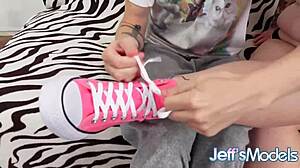 sara star mouth stuffed pussy railed