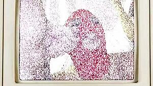 Kalani Luana's Back Gets Blasted with Cum in POV Latex Gloves Scene