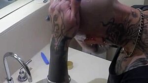 Watch me, Vilja, take control of my transformation, shaving my hed and pusy smooth to be a perfect hairless fucktoy