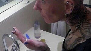 Watch me, Vilja, take control of my transformation, shaving my hed and pusy smooth to be a perfect hairless fucktoy