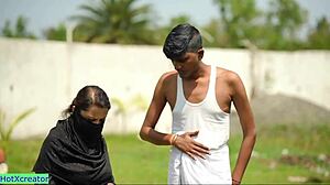 Indian muslim bhabhi fucking with choto dada indian hot sex