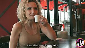 i'm beatrice the slutty milf who lovs gangbanging with two big cocks in a threesome