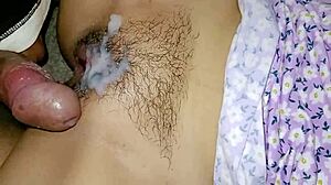 Horny Neighbor Fucks Me Twice: Cum in Pussy and Mouth