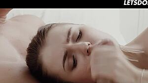 Submissive Girlfriend Mary Kalisy Sensual Pussy Fuck With Lover