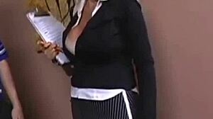 Big tits blonde milf, what do you think?