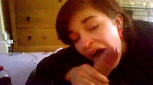 Emma Kees Delivers Intense Deepthroat Blowjob