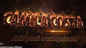 husband gives milk to wife after tiring work day