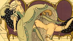 Vintage art pieces from retro collections