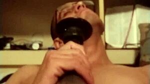 julian aleman shows his monster cock on first job day