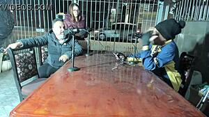 ma santos oficial and binho ted invite raf�o otaku to fuck luana reis's ass live on incancelaveis podrecast