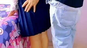 Después de chingarla rogué por su culito virgen en vacaciones