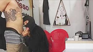 abby seduces tutor to fill her tight pussy 😏