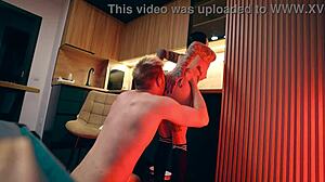 My Nerdy Step Bro Got Turned On Looking At My Ass