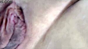 Aimee Paradise, Mature Whore, Plays with Anal Plug and Toys