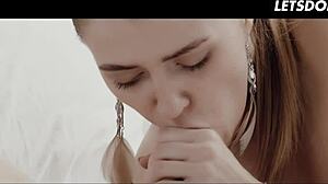 Submissive Girlfriend Mary Kalisy Sensual Pussy Fuck With Lover