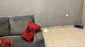 Fellow students drills ebony slot, rough domination and orgasm in uniform.