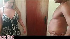 The guy cleaned the pool and then came inside did he clean it