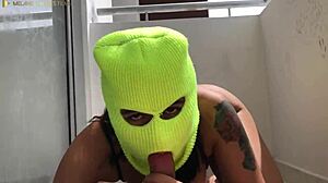 Huge ass BBW enjoys outdoor encounter with strong partner in Spanish porn