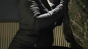 Did you catch me licking her ass outside in the snow? Watch the multiple cumshots unfold.