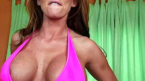 Big tit blonde milf Nikki Sexx likes to fuck rough