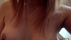 Handsome guy uses money to make winsome girl cheat on her man in hidden cam