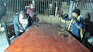 ma santos oficial and binho ted invite raf�o otaku to fuck luana reis's ass live on incancelaveis podrecast