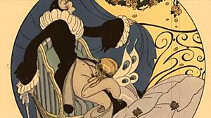 Vintage art pieces from retro collections