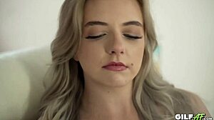 Lesbian grandma and teen Gabie cumming together 😍