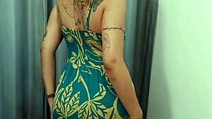 Milf Has Sex With A Salesman In The Dressing Room!