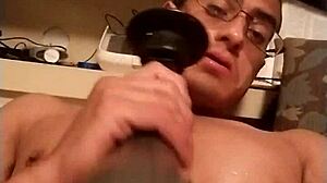 julian aleman shows his monster cock on first job day