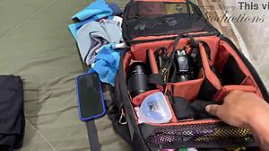 Hot Milf Gives Blowjob Before Train Ride