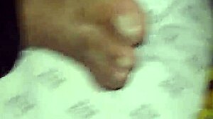 Amateur Feet Fetish Play in Bedroom Bed