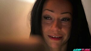 Encounter in the Middle of the Street at Night with Passionate Touches