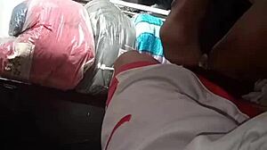 I See Provocative Stepsister And Enter Room To Talk