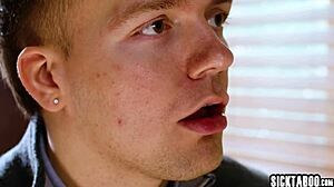 joshua lewis jerks off on lauren phillips' horny big tits